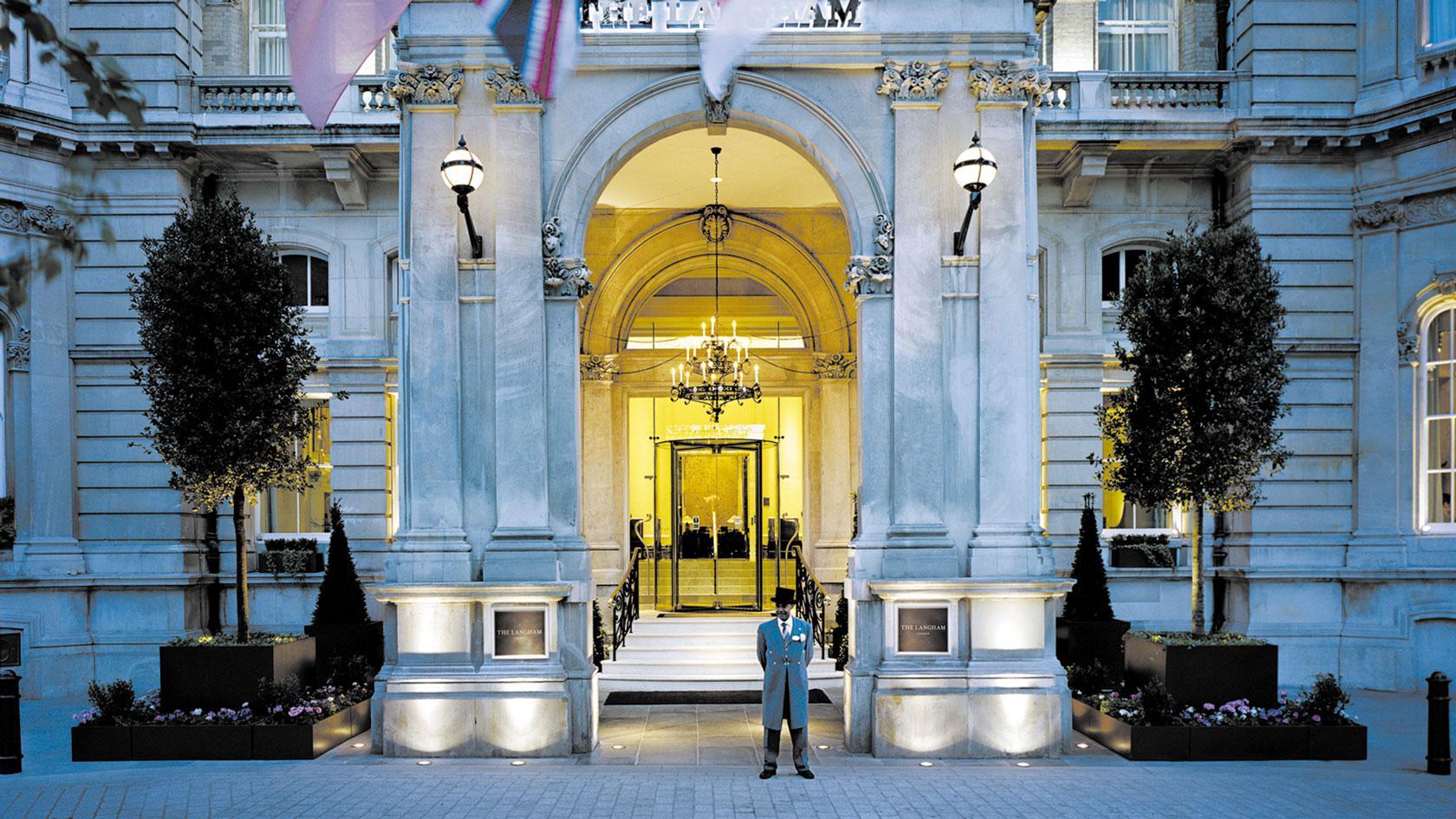 The Langham London Hotel Exterior foto